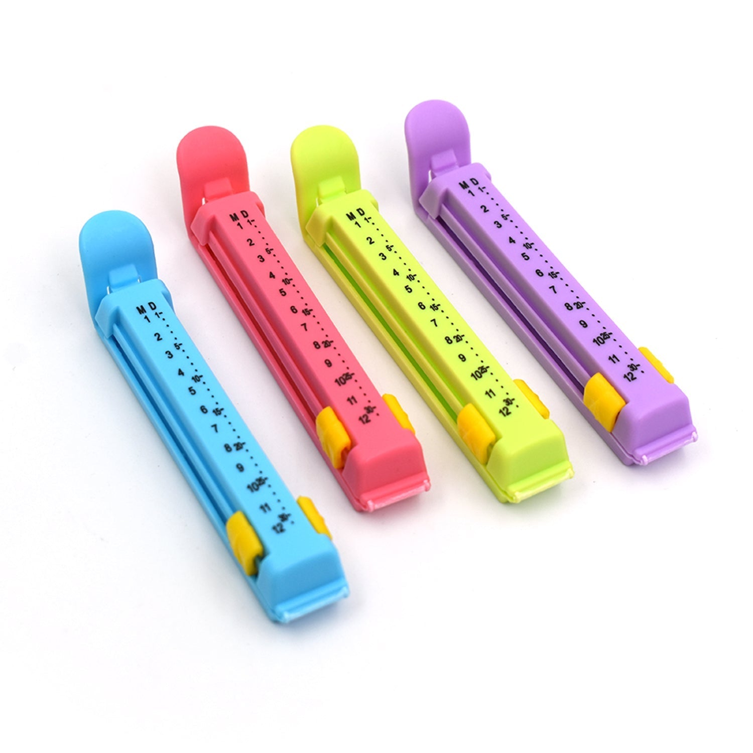 6173 Small Multipurpose Food Snack Plastic Bag Clip Sealer/Packet Sealer Clamps/Manual Vacuum Bag Sealer/Food Pouch Clip/Bag Zipper/Food Clips Sealer for Home Kitchen, Set of 4 (Multicolor) freeshipping - DeoDap 6173 Small Multipurpose Food Snack Plastic Bag Clip Sealer/Packet Sealer Clamps/Manual Vacuum Bag Sealer/Food Pouch Clip/Bag Zipper/Food Clips Sealer for Home Kitchen, Set of 4 (Multicolor) freeshipping - DeoDap